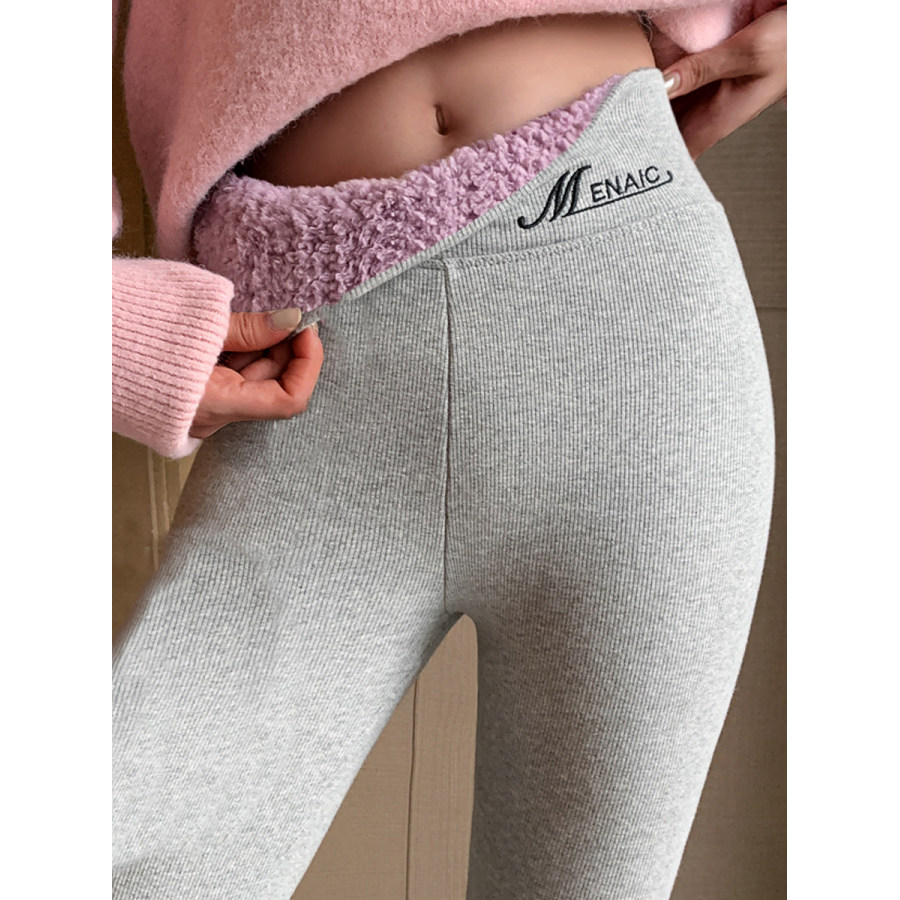 Casual Plush Thermal Leggings