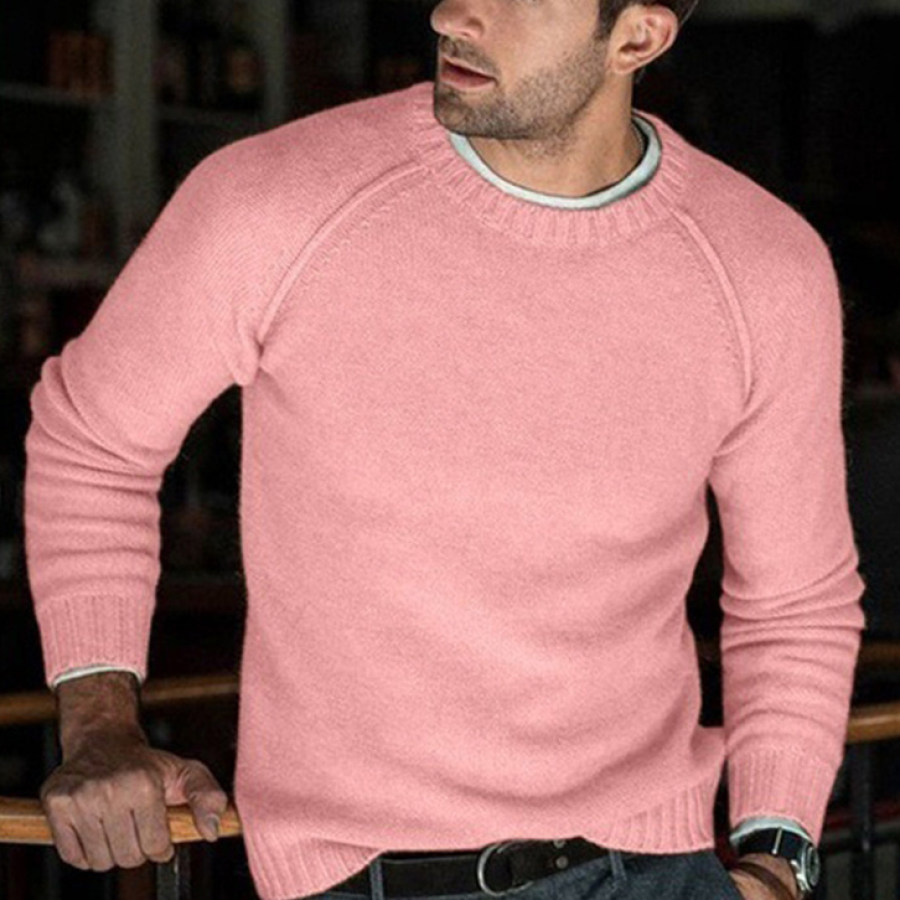 Men's Casual Versatile Round Neck Long Sleeve Sweater
Men's Casual Versatile Round Neck Long Sleeve Sweater