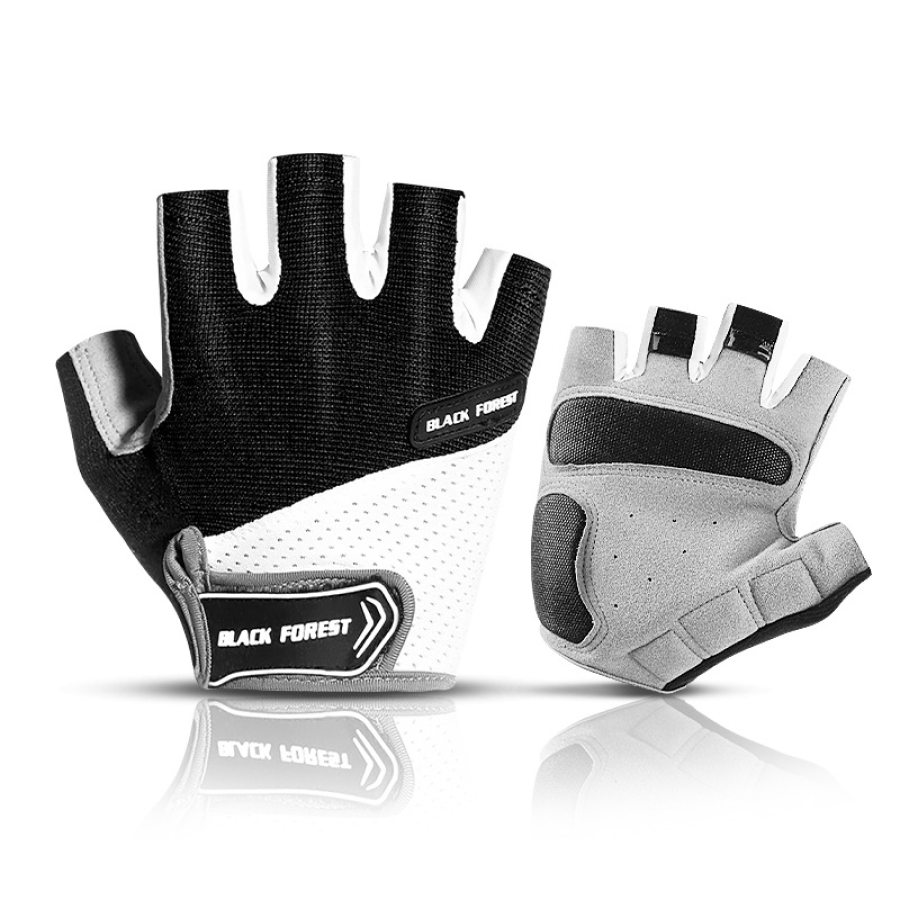 

Outdoor sports non-slip fitness half-finger cycling gloves