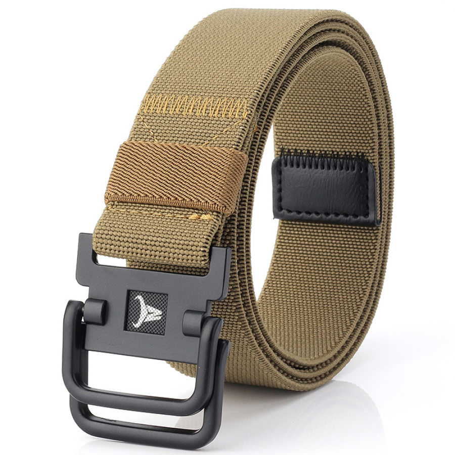 Outdoor leisure double-loop buckle nylon elastic elastic belt