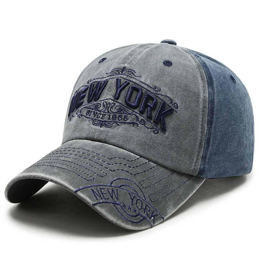 Men's Outdoor Sports Retro Washed Old Baseball Cap