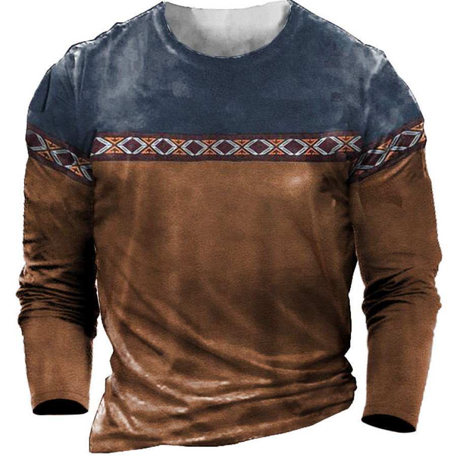 Aztec Men's Long Sleeve T-Shirt