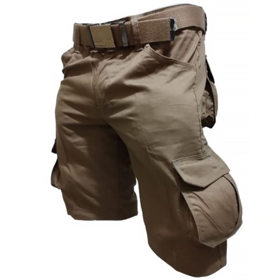 Men's Casual Multi-Pocket Cargo Shorts