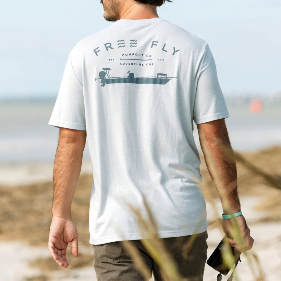 Men's T-Shirt Vintage Flats Patrol Surf Beach Tee Short Sleeve Crew Neck Outdoor Summer Daily Tops Light Gray
Men's T-Shirt Vintage Flats Patrol Surf Beach Tee Short Sleeve Crew Neck Outdoor Summer Daily Tops Light Gray
