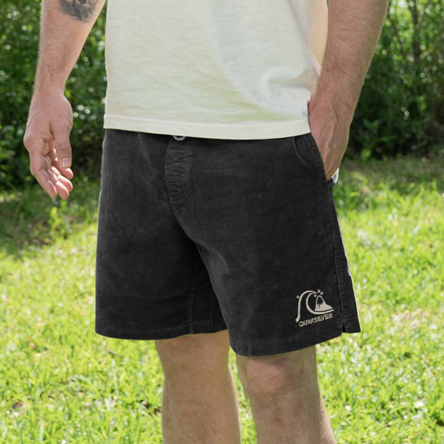 Men's Shorts Beach Surf Shorts Retro Daily Casual 5 Inch Shorts Versatile Black
Men's Shorts Beach Surf Shorts Retro Daily Casual 5 Inch Shorts Versatile Black