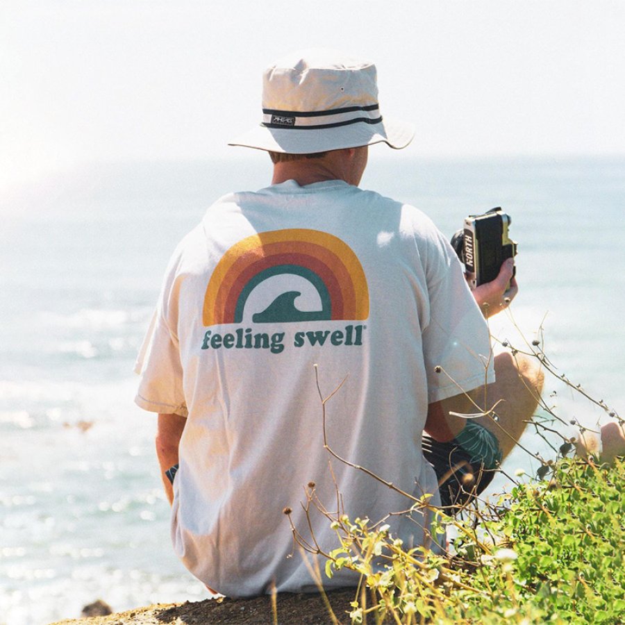'Feeling Swell' Surf Tee