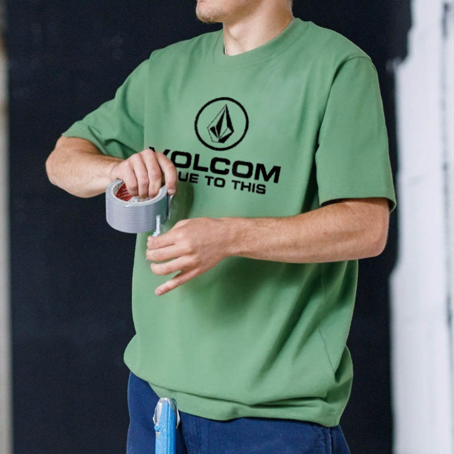 Мужская футболка Футболка больших размеров Vintage Volcom True To This Графика С коротким рукавом На открытом воздухе Повседневная Лето Повседневные Топы
Мужская футболка Футболка больших размеров Vintage Volcom True To This Графика С коротким рукавом На открытом воздухе Повседневная Лето Повседневные Топы