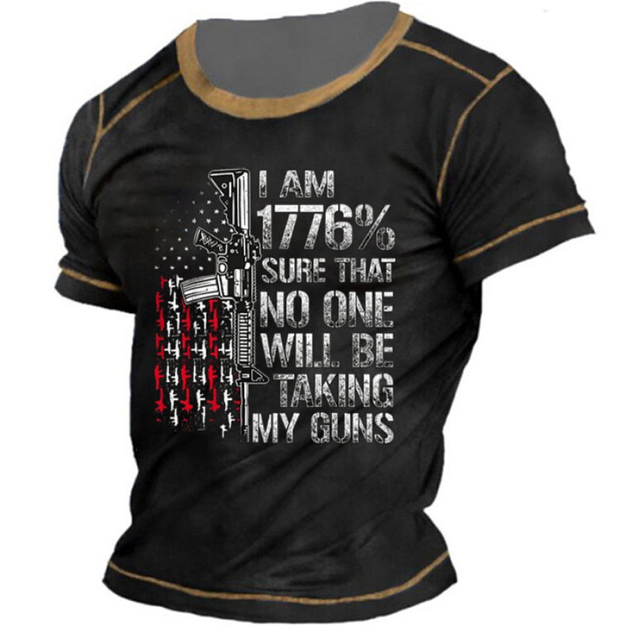 Men's Outdoor Sports Casual Short-sleeved T-shirt