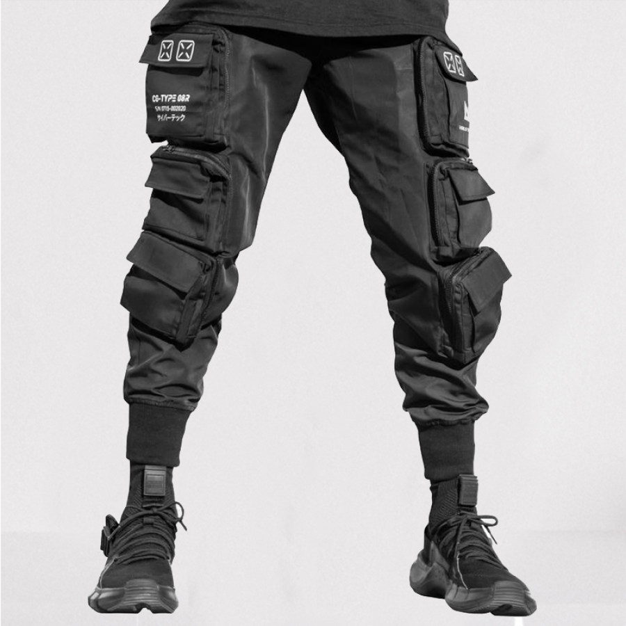 Outdoor Multi-pockets Casual Loose Cargo Pants