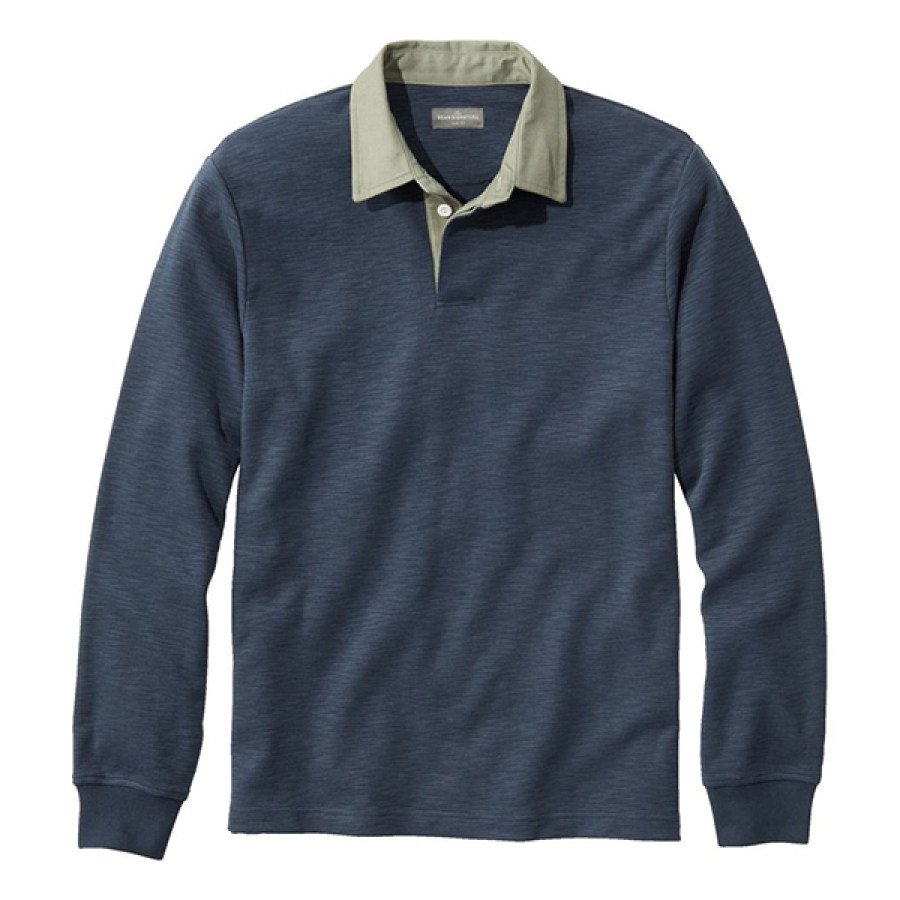 Men's Polo Shirts LLBean Outdoor Retro Colorblock Casual Daily Long Sleeve T-Shirts
Men's Polo Shirts LLBean Outdoor Retro Colorblock Casual Daily Long Sleeve T-Shirts