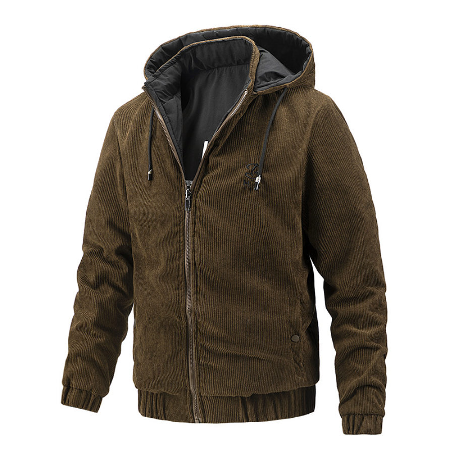 Men's Outdoor Tactical Autumn Winter Casual Hooded Removable Double-sided Corduroy Jackets
Men's Outdoor Tactical Autumn Winter Casual Hooded Removable Double-sided Corduroy Jackets
