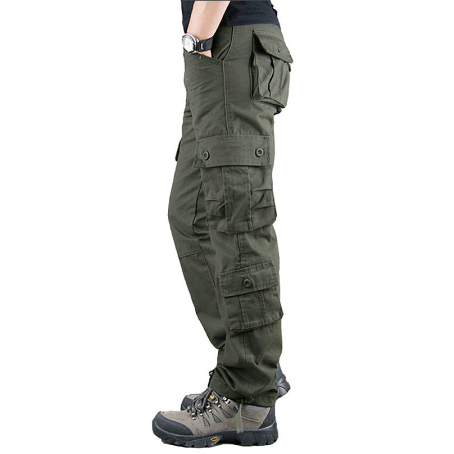 Men's Outdoor Sports Leisure Plus Size Loose Straight Leg Multi-pocket Cargo Trousers
Men's Outdoor Sports Leisure Plus Size Loose Straight Leg Multi-pocket Cargo Trousers