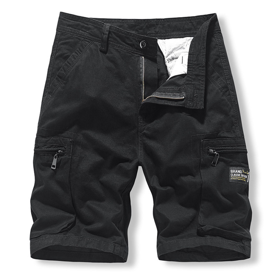 Men's Casual Multi-Pocket Cargo Shorts
Men's Casual Multi-Pocket Cargo Shorts