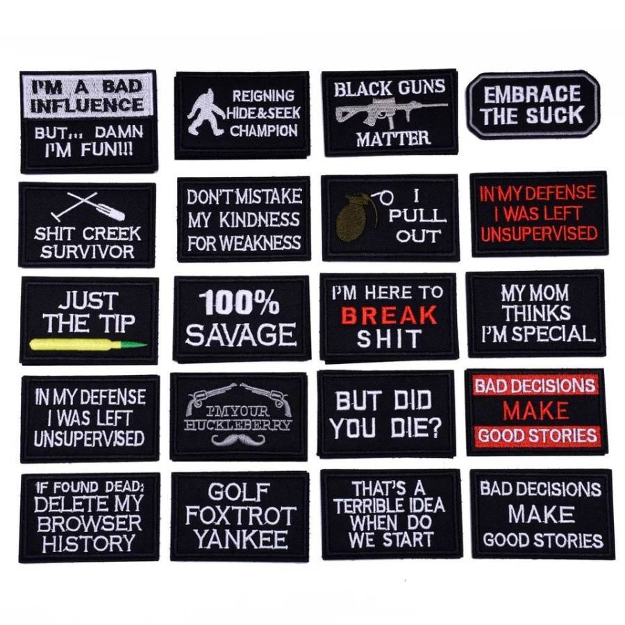 Tactical English Alphabet Embroidery Send Three-dimensional Velcro Armband With Wool Surface
Tactical English Alphabet Embroidery Send Three-dimensional Velcro Armband With Wool Surface