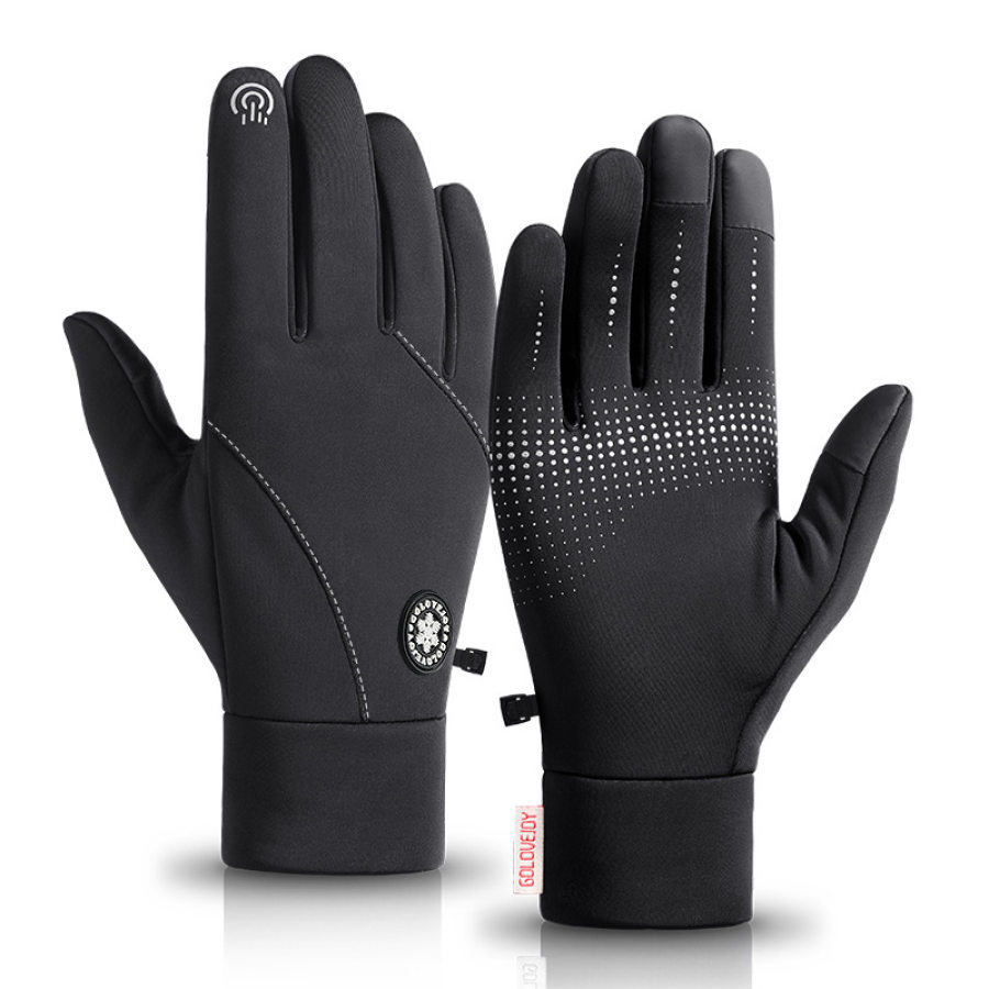 Men's Outdoor Sports Simple Touch Screen Plus Velvet Warm Riding Motorcycle Gloves
Men's Outdoor Sports Simple Touch Screen Plus Velvet Warm Riding Motorcycle Gloves