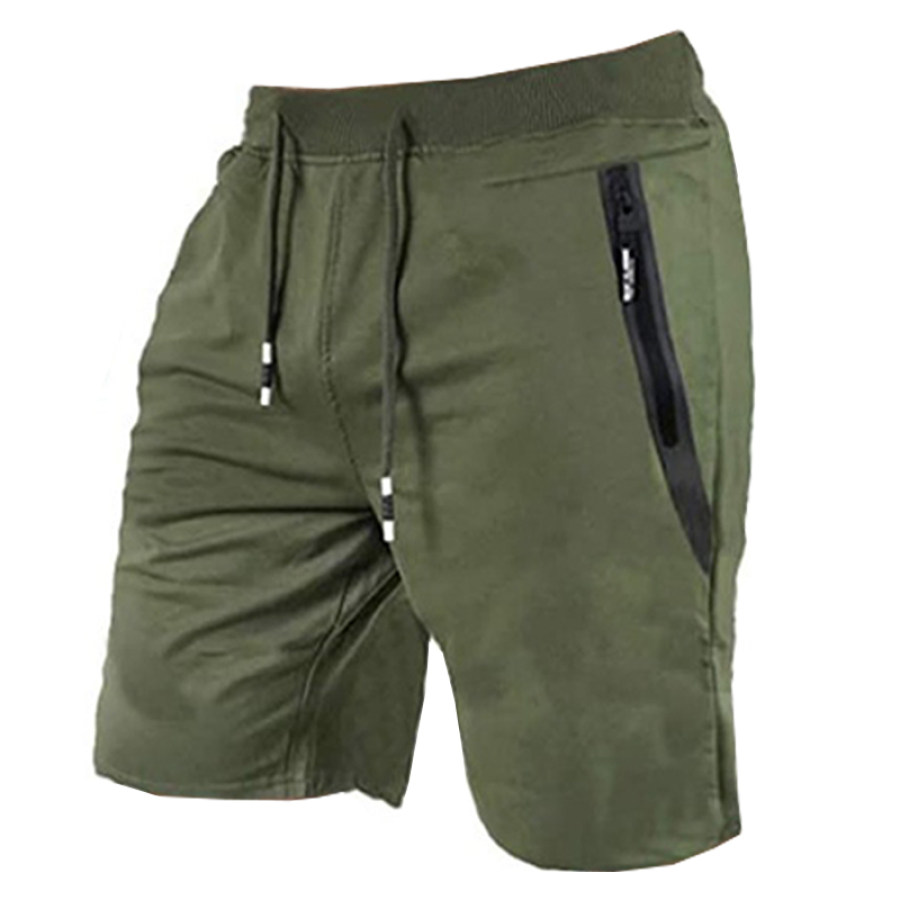Men's Drawstring Casual Sports Shorts