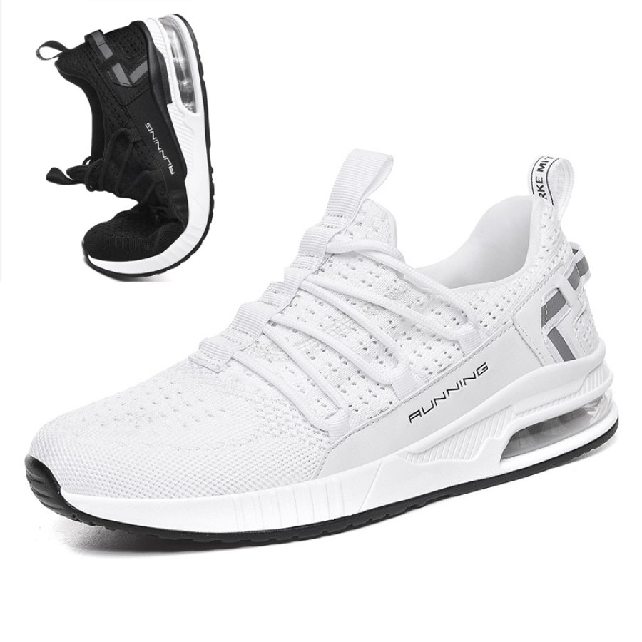 Atmungsaktive Dämpfende Flyknit-Wanderschuhe Aus Reflektierendem Mesh Für Paare
Atmungsaktive Dämpfende Flyknit-Wanderschuhe Aus Reflektierendem Mesh Für Paare