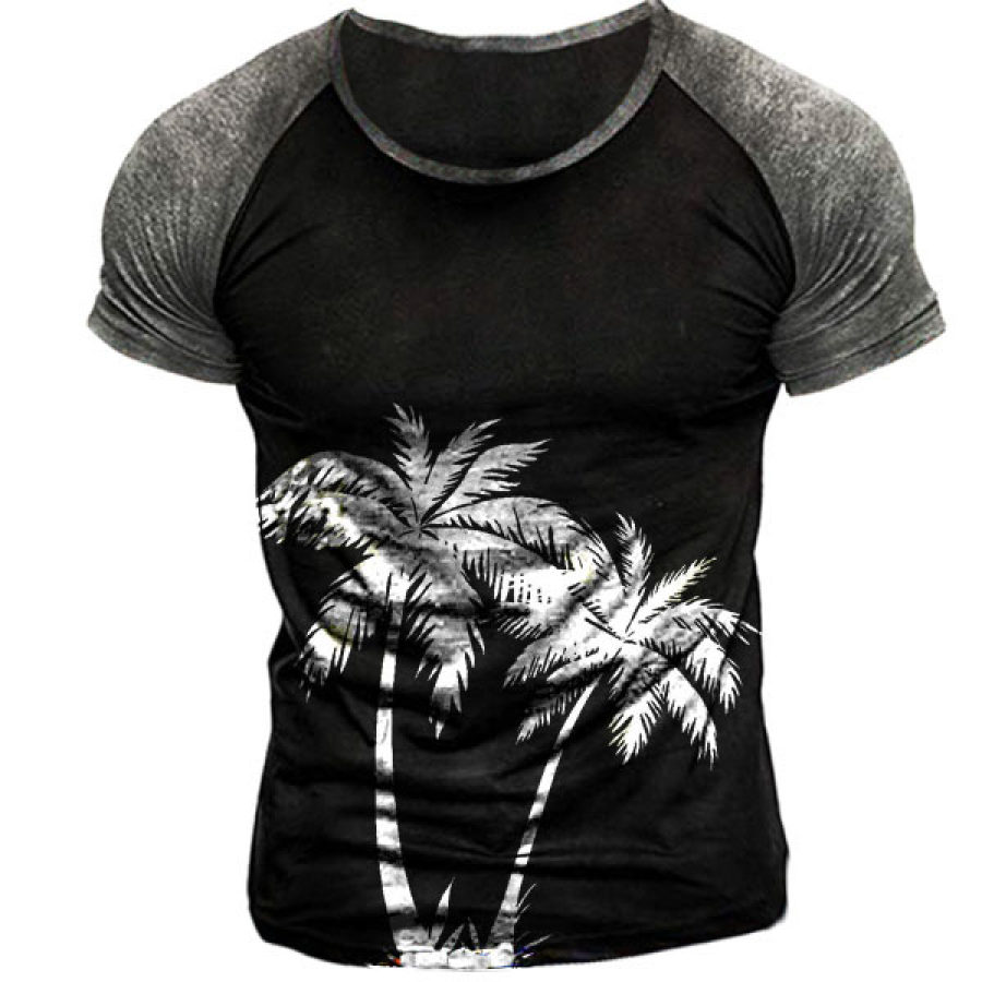 Men's Coconut Tree Short Sleeve T-Shirt