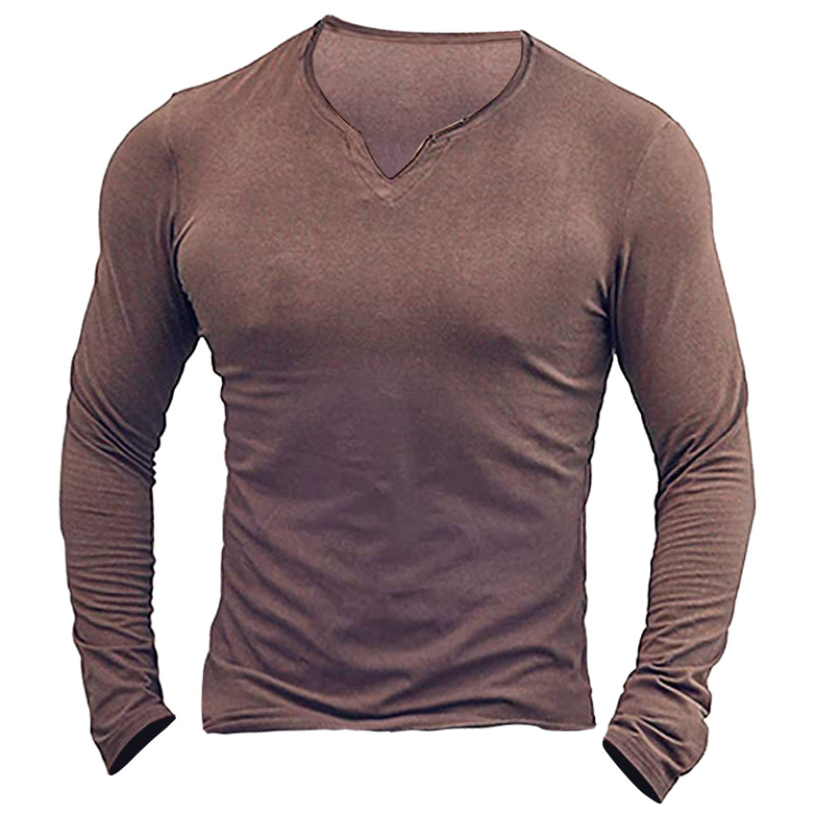 Men's Outdoor Casual Long Sleeve T-Shirt