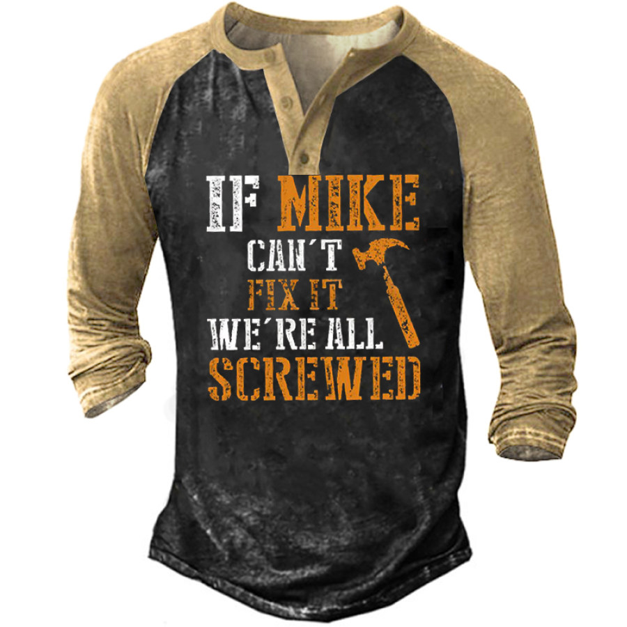 Men's Can't Fix It Screwed Waterproof Oilproof And Stainproof Fabric Long Sleeve Shirt
Men's Can't Fix It Screwed Waterproof Oilproof And Stainproof Fabric Long Sleeve Shirt