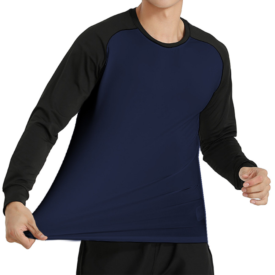 Men's Outdoor Breathable Quick-Drying Stretch Sports Colorblock Long Sleeve T-Shirt
Men's Outdoor Breathable Quick-Drying Stretch Sports Colorblock Long Sleeve T-Shirt