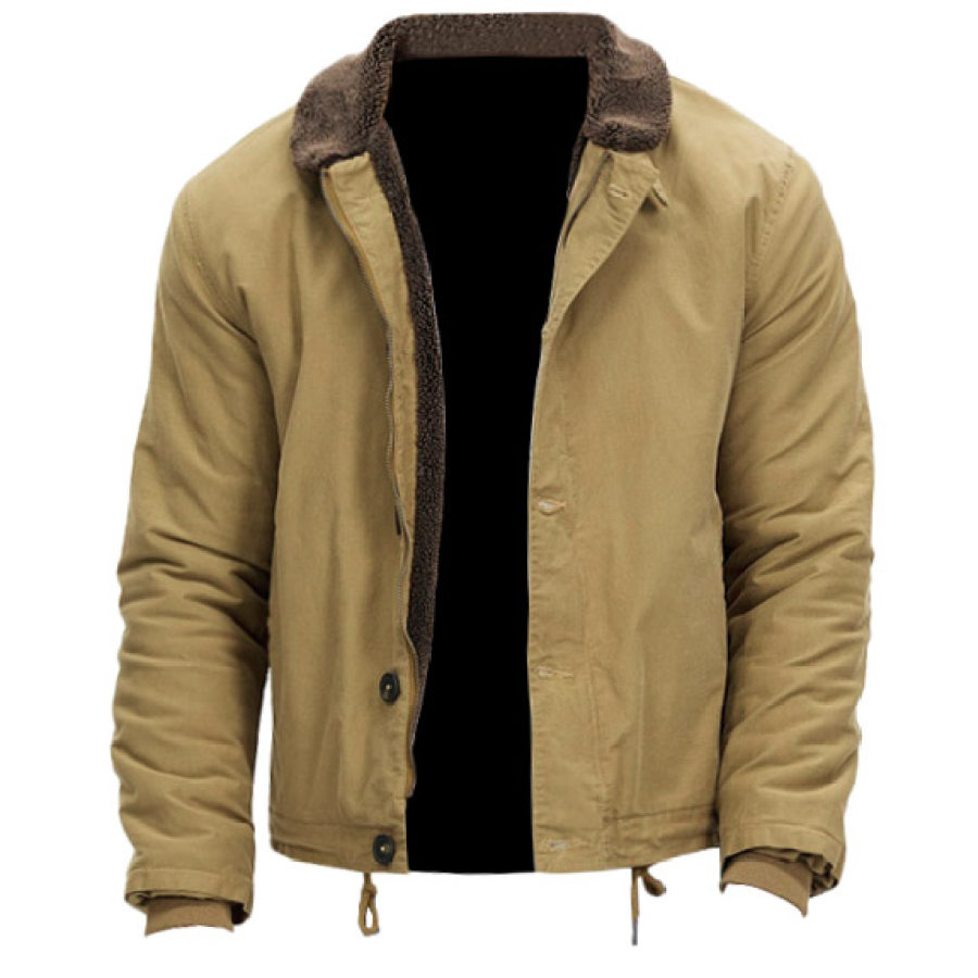 Men's Outdoor Warm Thick Jacket