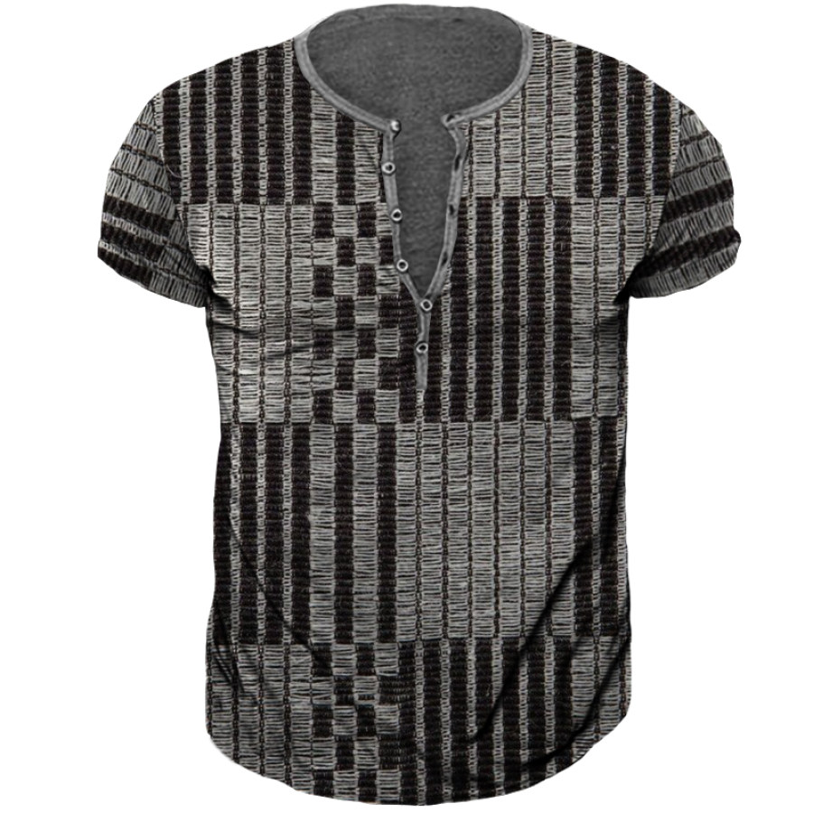 Men's Outdoor Sports And Leisure Geometric Stitching Printed Short-sleeved T-shirt
Men's Outdoor Sports And Leisure Geometric Stitching Printed Short-sleeved T-shirt