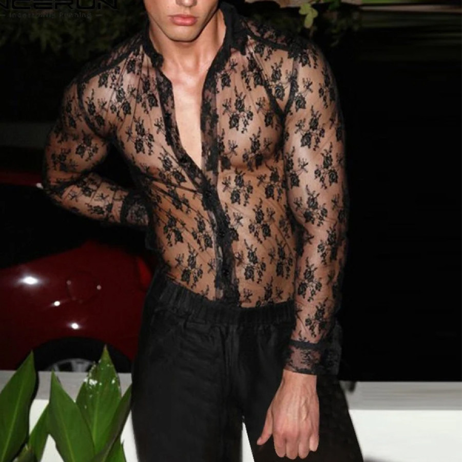 Men's Sexy Trendy Street Fashion Shirt