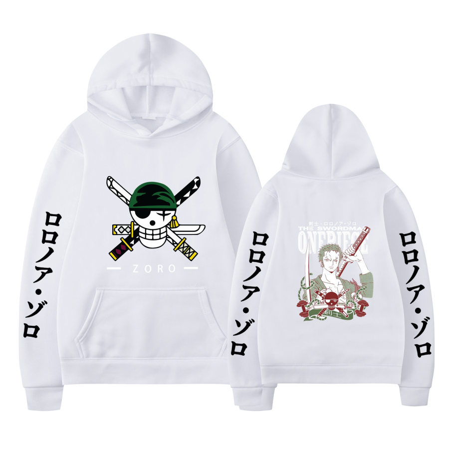 Anime Print Sports Sweatshirt