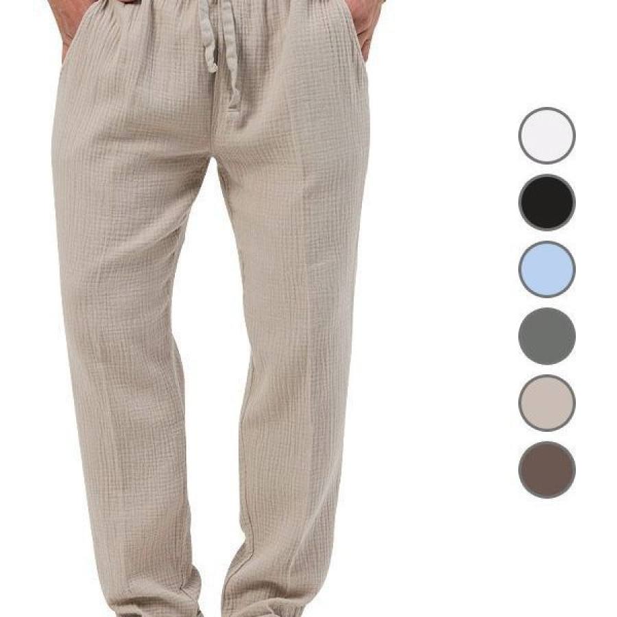 Men's Four Seasons Casual Trousers British Style Solid Color Loose Plus Size Bubble Straight Leg Pants
Men's Four Seasons Casual Trousers British Style Solid Color Loose Plus Size Bubble Straight Leg Pants