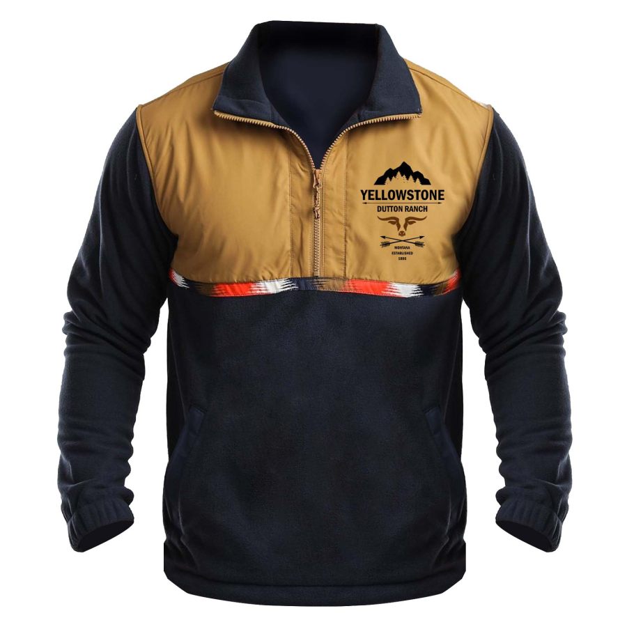 Felpa Da Uomo In Pile Yellowstone Retro Zip A Quarti Colletto Rialzato Top Giornalieri Blu Navy
Felpa Da Uomo In Pile Yellowstone Retro Zip A Quarti Colletto Rialzato Top Giornalieri Blu Navy