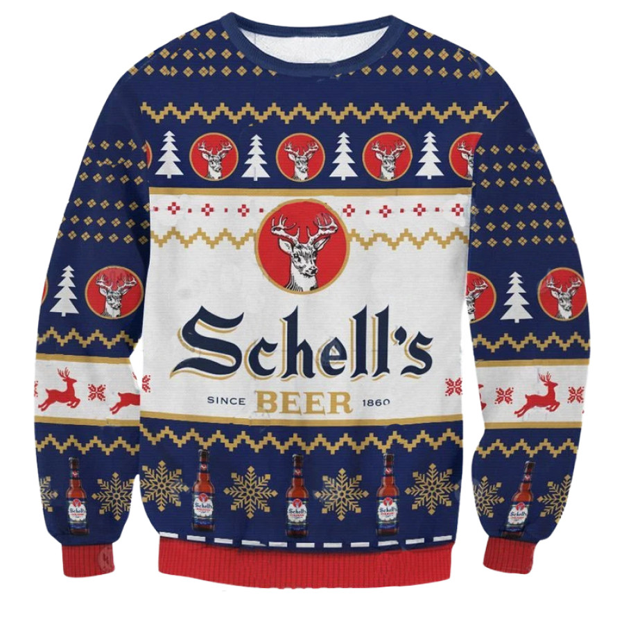 Schell Brewing - Sudadera Navideña Fea