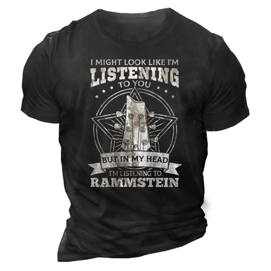 T-shirt à Manches Courtes Et Col Rond Pour Hommes Imprimé Rammstein Rock Band Couleur Unie
T-shirt à Manches Courtes Et Col Rond Pour Hommes Imprimé Rammstein Rock Band Couleur Unie