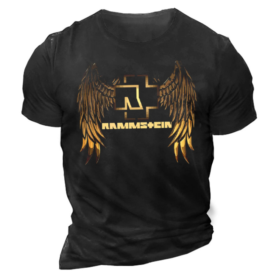 T-shirt à Manches Courtes Et Col Rond Pour Hommes Imprimé Rammstein Rock Band Couleur Unie
T-shirt à Manches Courtes Et Col Rond Pour Hommes Imprimé Rammstein Rock Band Couleur Unie