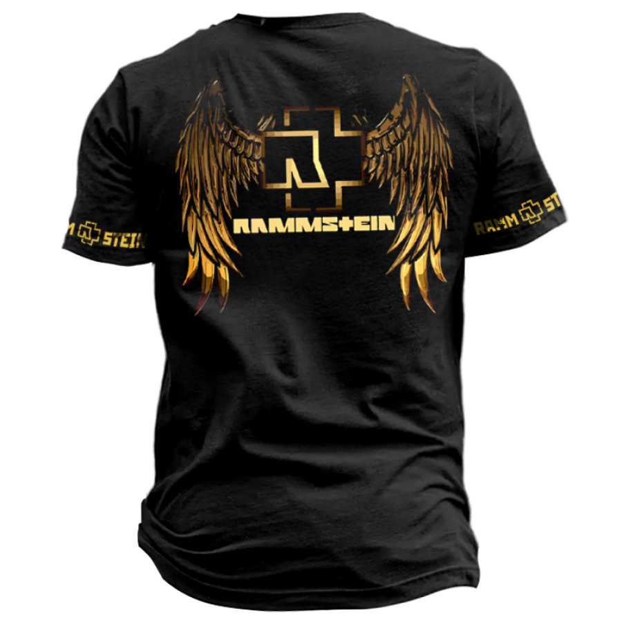 T-shirt à Manches Courtes Et Col Rond Pour Hommes Imprimé Rammstein Rock Band Couleur Unie
T-shirt à Manches Courtes Et Col Rond Pour Hommes Imprimé Rammstein Rock Band Couleur Unie