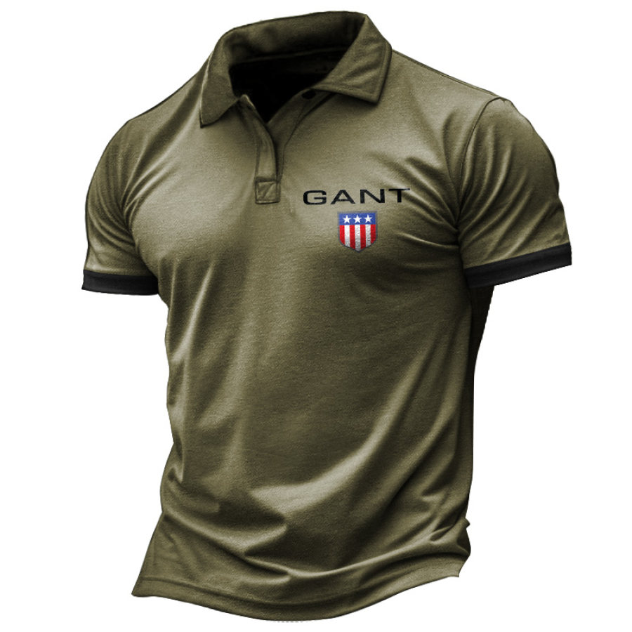 Herren T-Shirt Polo Gant Print Vintage Outdoor Farbblock Kurzarm Sommer Alltag Tops
Herren T-Shirt Polo Gant Print Vintage Outdoor Farbblock Kurzarm Sommer Alltag Tops