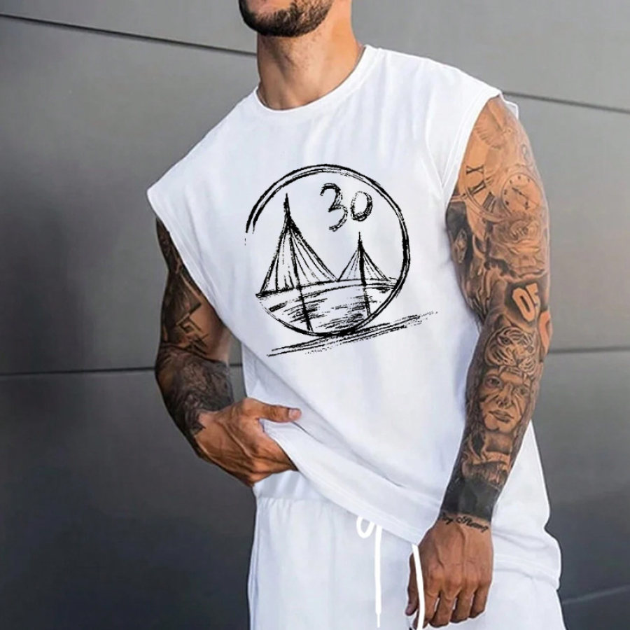 Débardeur Décontracté De Gilet De Sport De Basket-ball Pour Hommes