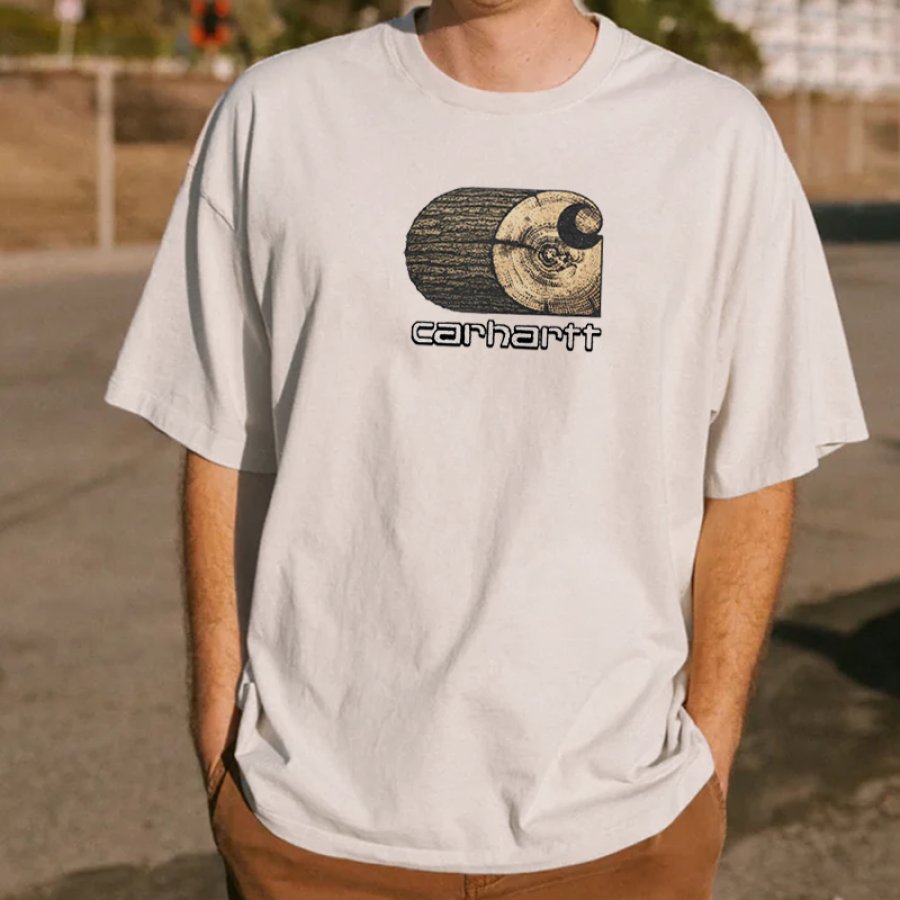 

Camiseta Informal De Uso Diario Con Estampado Surf Beach De Carhartt Para Hombre
