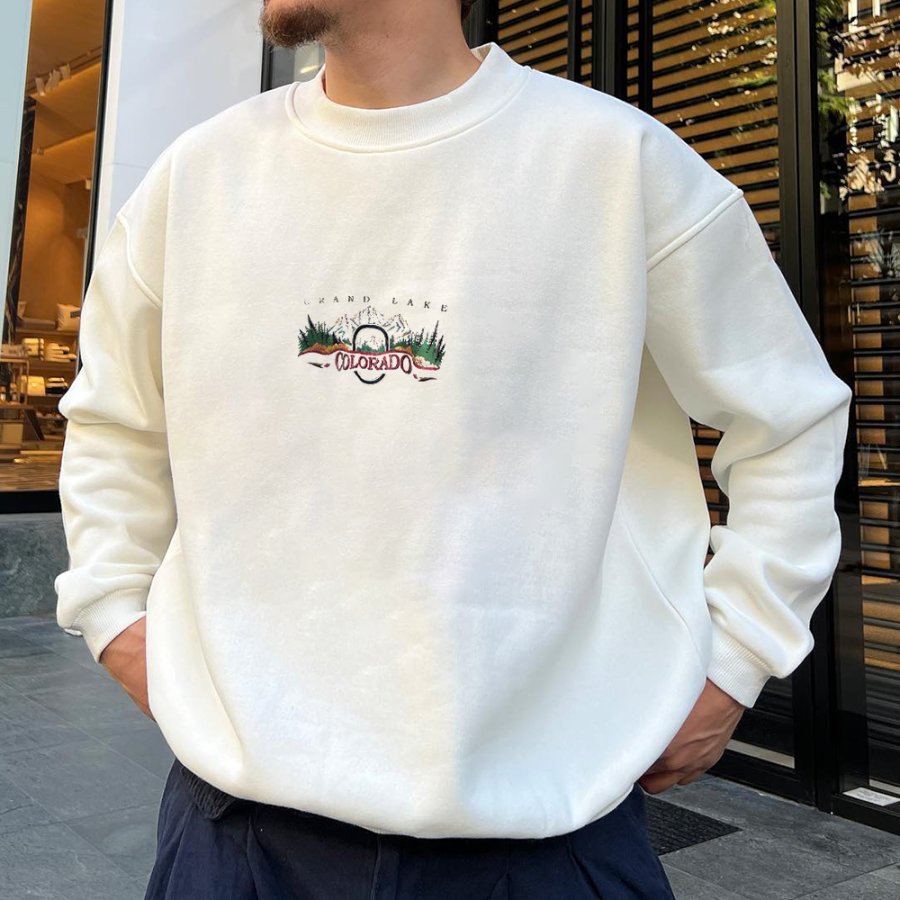 Sweat-shirt Décontracté Colorado Pour Hommes