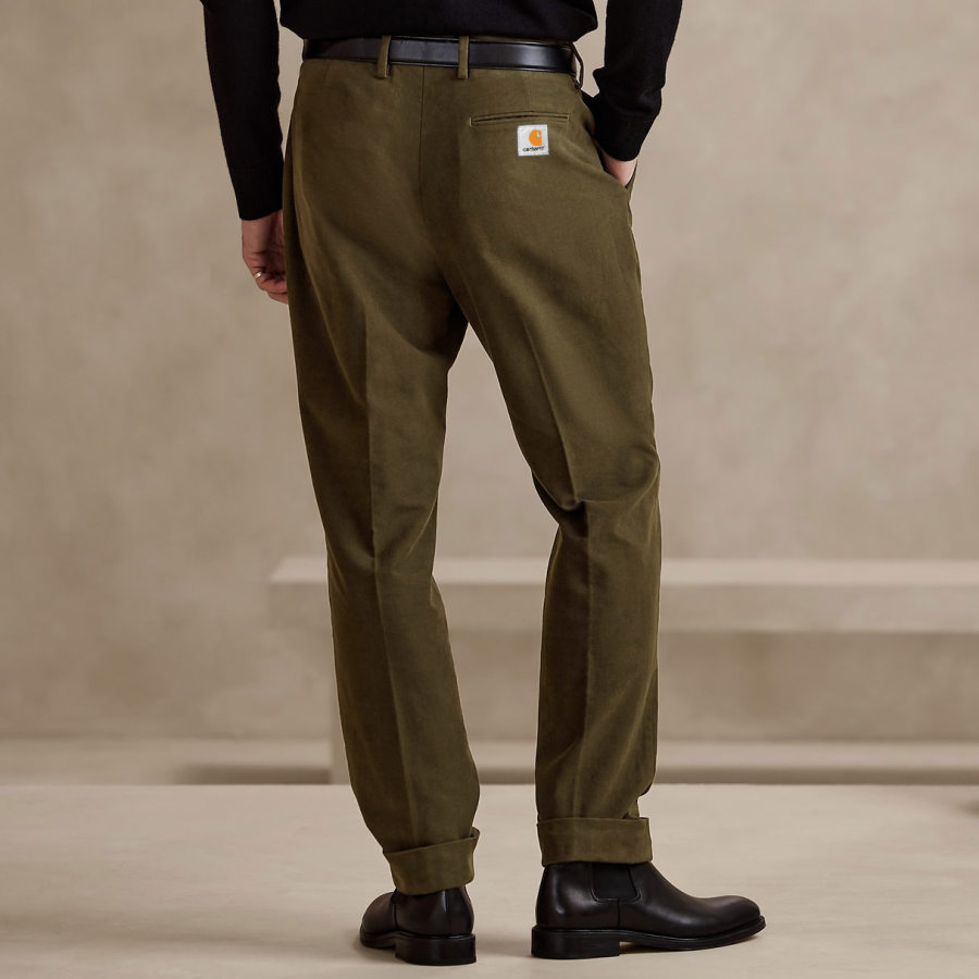 Pantaloni Da Uomo In Pelle Scamosciata Vintage All'aperto A Tutta Lunghezza Casual Pantaloni Da Lavoro Quotidiano Verde Oliva
Pantaloni Da Uomo In Pelle Scamosciata Vintage All'aperto A Tutta Lunghezza Casual Pantaloni Da Lavoro Quotidiano Verde Oliva
