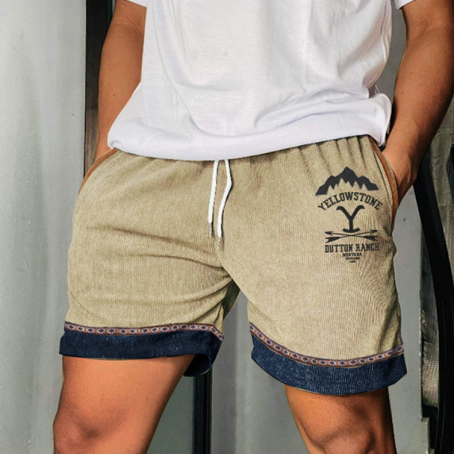 Men's Surf Shorts Vintage Yellowstone Western Ethnic Pattern Travel Board Shorts Hawaiian Clothing
Men's Surf Shorts Vintage Yellowstone Western Ethnic Pattern Travel Board Shorts Hawaiian Clothing