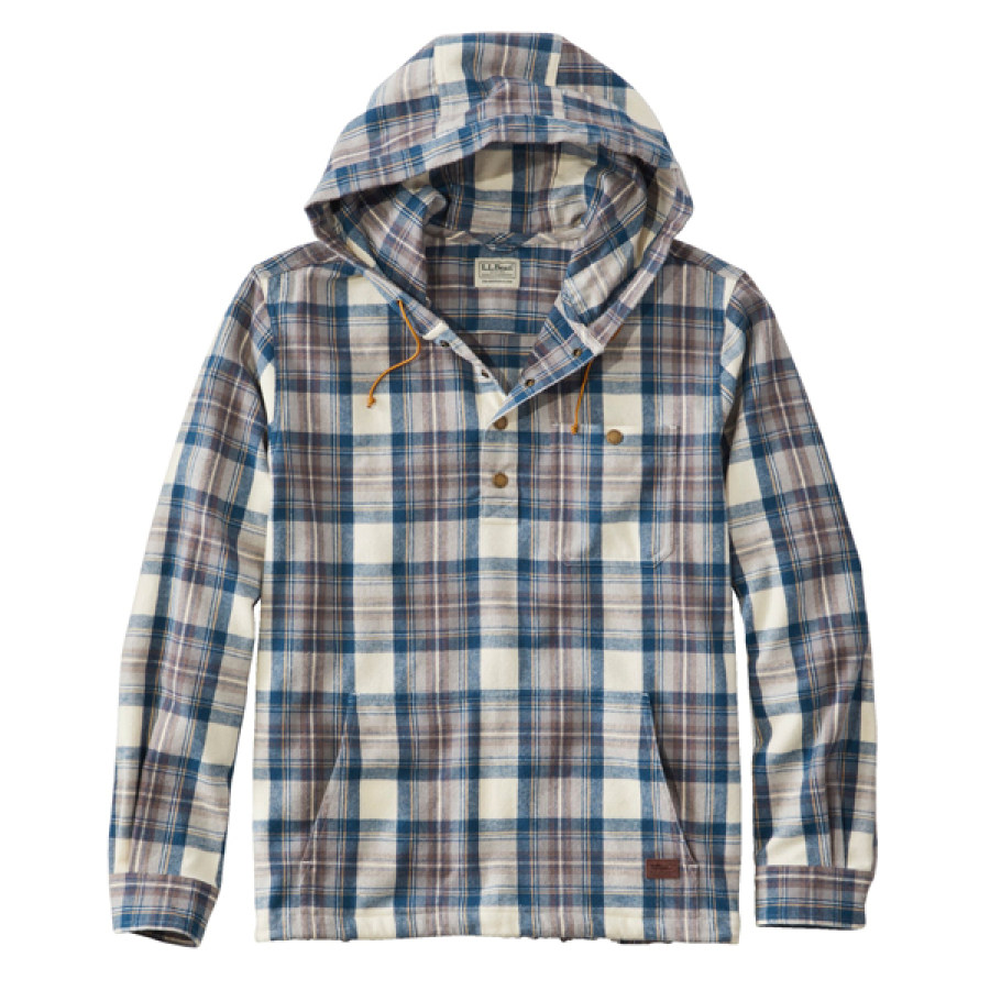 Men's Barbie Colorblock Scotch Plaid Hoodie Shirt Anorak Traditional Fit Indigo Vintage Top
Men's Barbie Colorblock Scotch Plaid Hoodie Shirt Anorak Traditional Fit Indigo Vintage Top