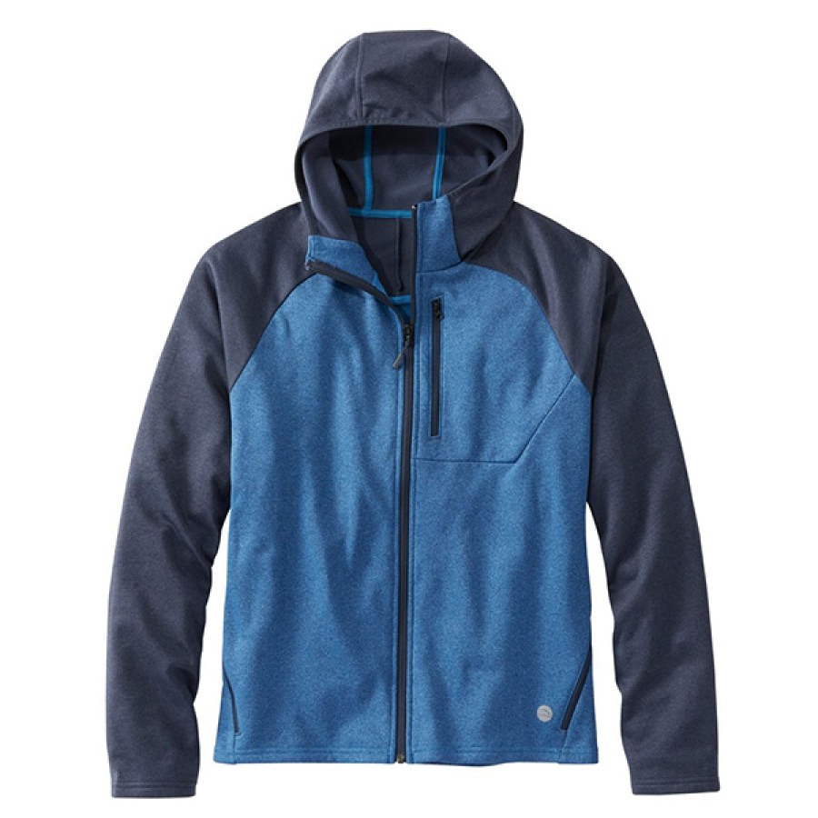 Men's Thin Mountain Fleece Full-Zip Hoodie LLBean Colorblock Tactical Sport Hooded Cardigan
Men's Thin Mountain Fleece Full-Zip Hoodie LLBean Colorblock Tactical Sport Hooded Cardigan