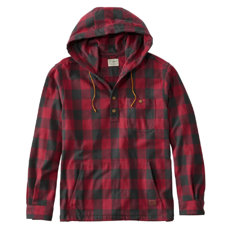 Men's Barbie Colorblock Scotch Plaid Hoodie Shirt Anorak Traditional Fit Red Vintage Sports Pullover
Men's Barbie Colorblock Scotch Plaid Hoodie Shirt Anorak Traditional Fit Red Vintage Sports Pullover
