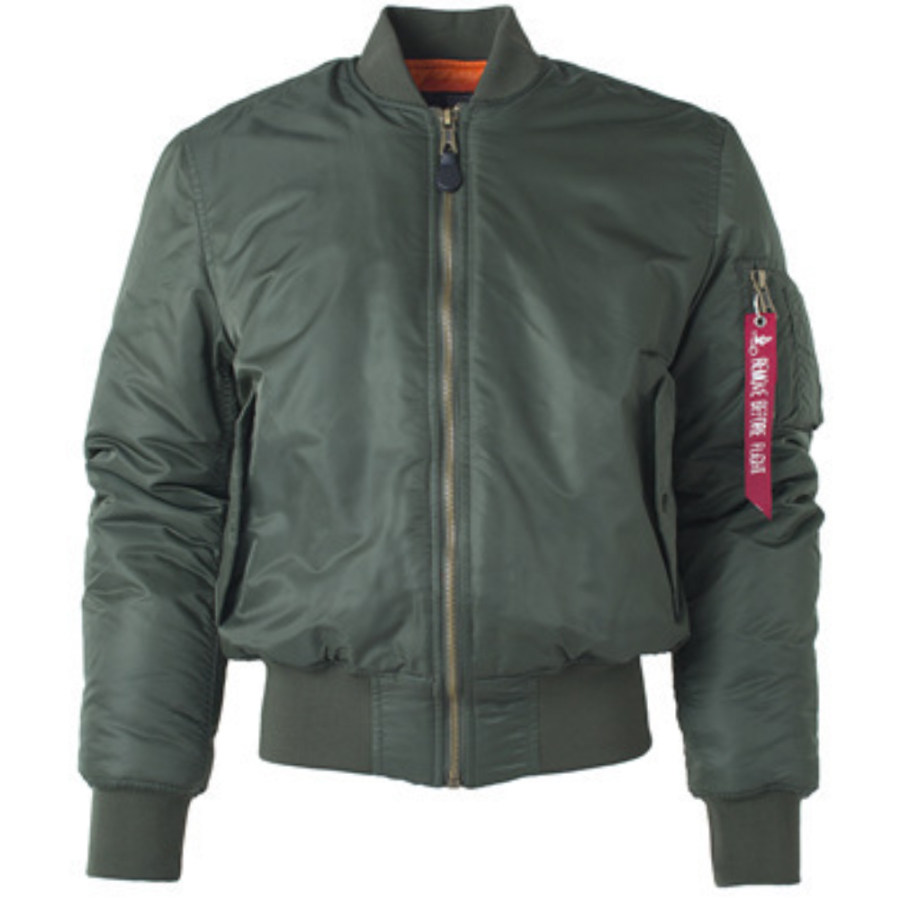 Men's Outdoor Retro Baseball Jacket Reversible Jacket