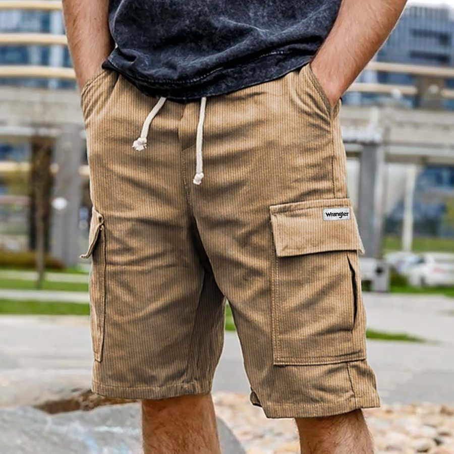 Men's Cargo Shorts Vintage Wrangler Corduroy Pocket Summer Daily 11 Inch Walk Shorts Boardshorts Khaki
Men's Cargo Shorts Vintage Wrangler Corduroy Pocket Summer Daily 11 Inch Walk Shorts Boardshorts Khaki