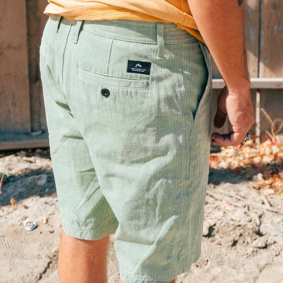 Men's Surf Shorts Vintage Rusty Corduroy Hawaiian Beach Summer Daily 11 Inch Walk Shorts Boardshorts Light Green
Men's Surf Shorts Vintage Rusty Corduroy Hawaiian Beach Summer Daily 11 Inch Walk Shorts Boardshorts Light Green