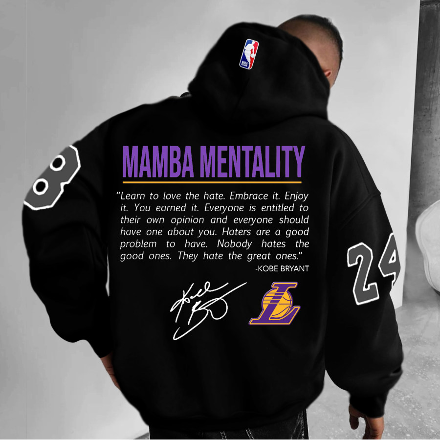 

Sweat à Capuche Unisexe NBA Mamba Mentality Lakers Commémoration
