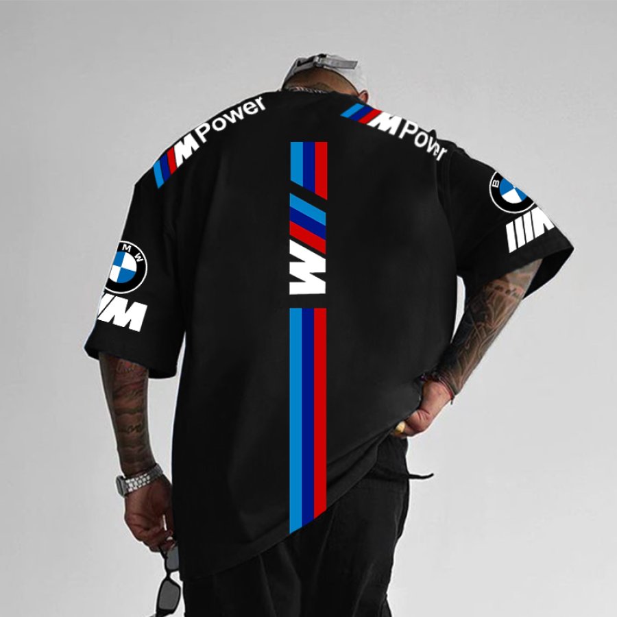 Übergroßes Renn-T-Shirt