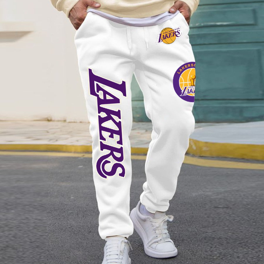 Pantalons De Sport Et Décontractés Des Los Angeles Lakers Pour Hommes